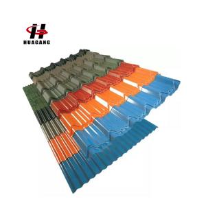 Color coated galvanized corrugated sheet