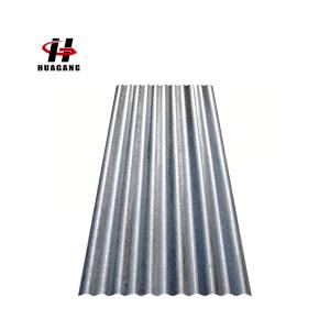 Galvanized corrugated sheet