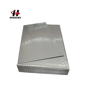 Galvanized pattern plate