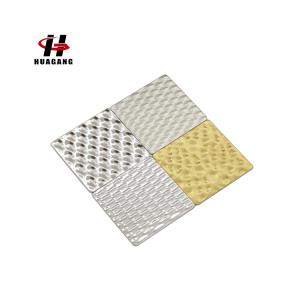 Stainless steel decorative plate